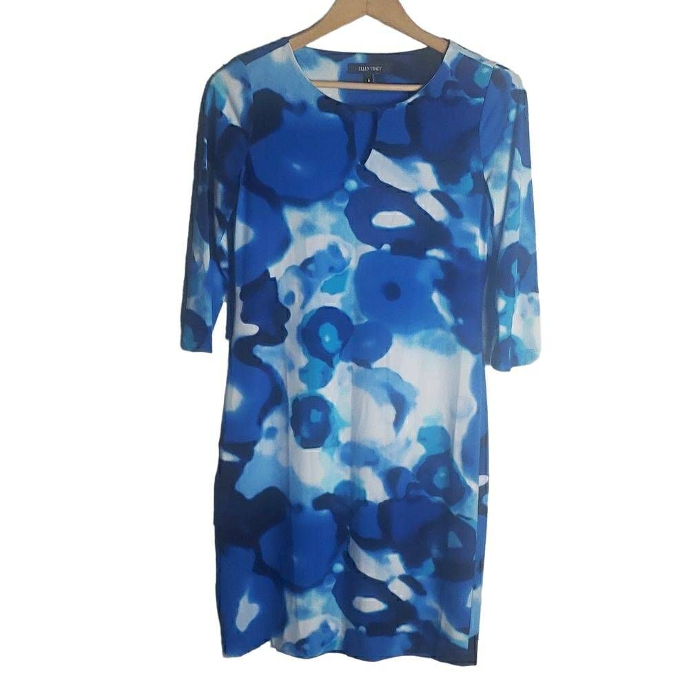‎Ellen Tracey Blue Dress